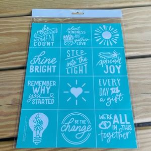 (**Bundle to Save) *New* Chalk Couture Silk Screen Transfer